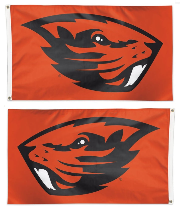 Oregon State Beavers Flag 3x5 Orange heartlandflags