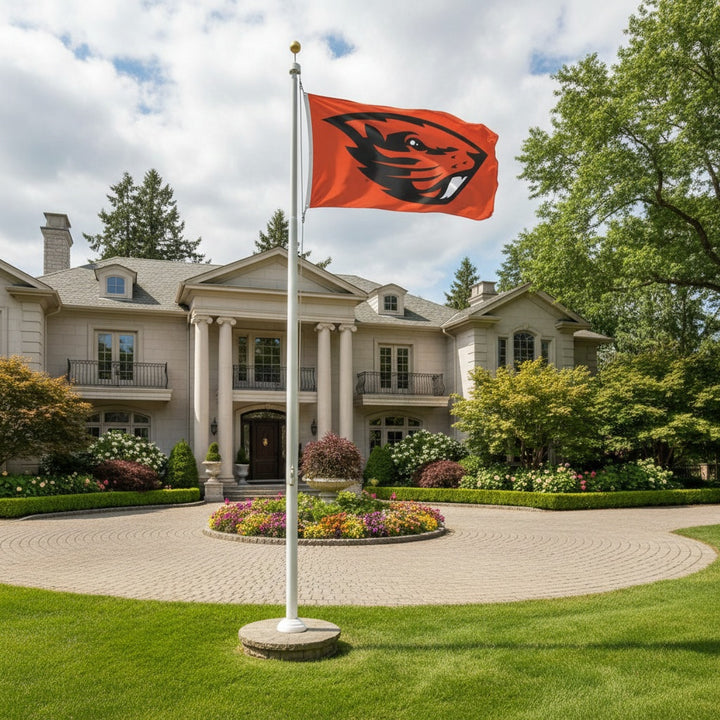 Oregon State Beavers Flag 3x5 Orange heartlandflags