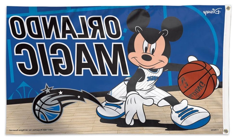 Orlando Magic Flag 3x5 Mickey Mouse heartlandflags