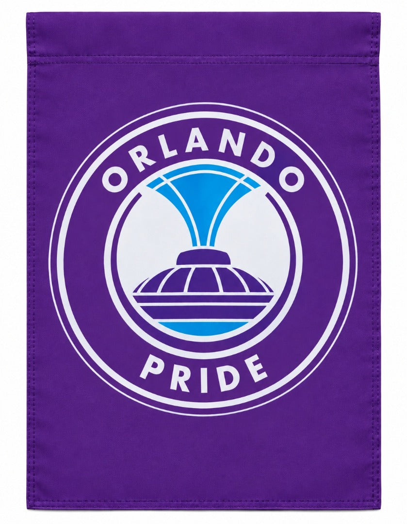 Orlando Pride Purple 2 Sided Garden Flag heartlandflags