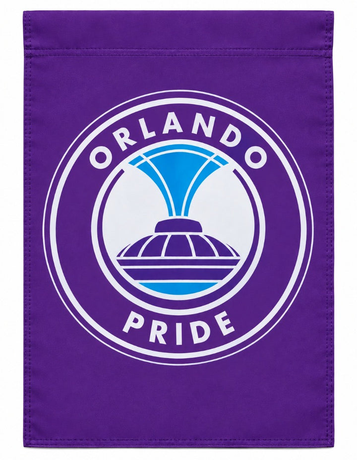 Orlando Pride Purple 2 Sided Garden Flag heartlandflags