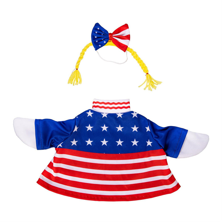 Patriotic Dress Outfit for Giddy the Goose heartlandflags