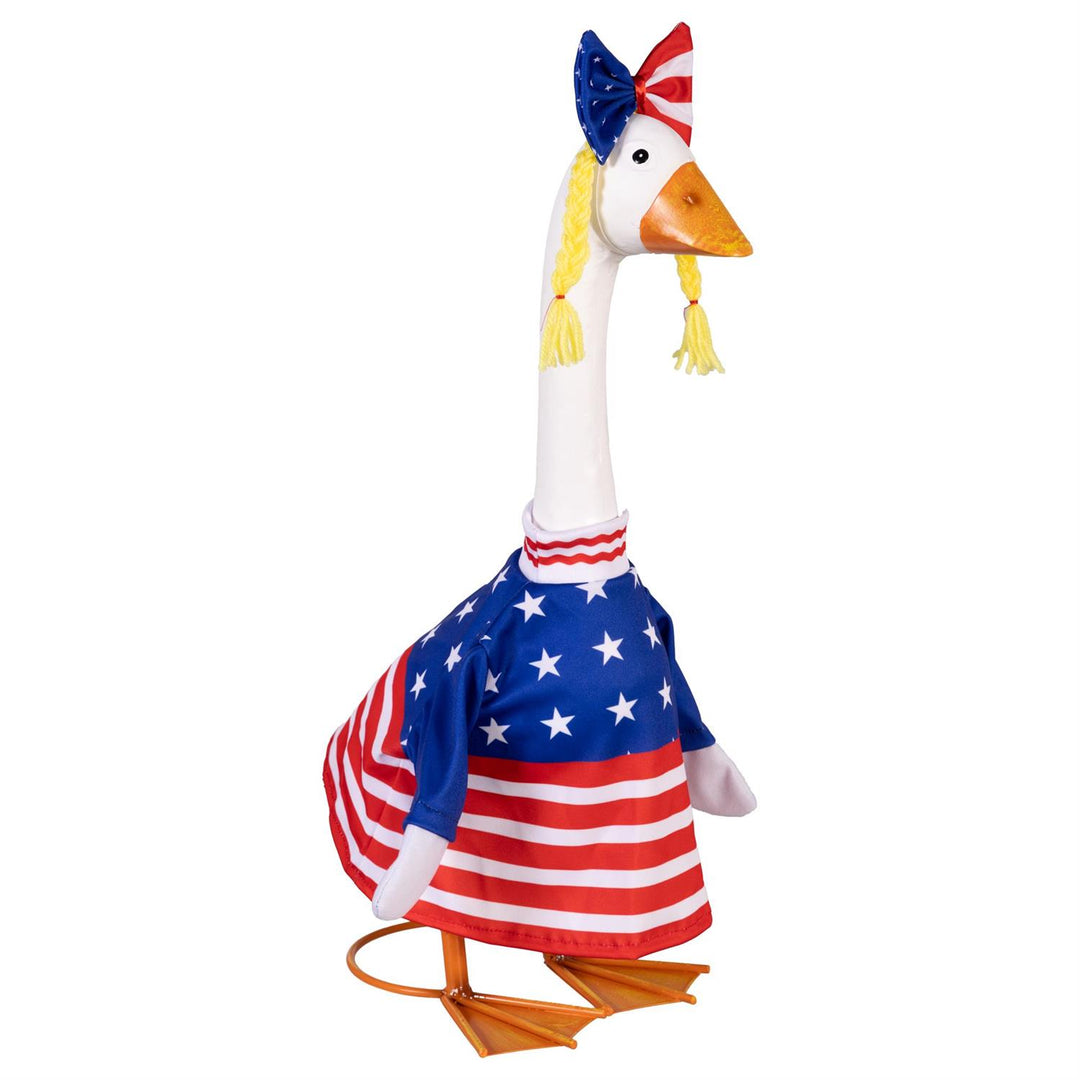 Patriotic Dress Outfit for Giddy the Goose heartlandflags