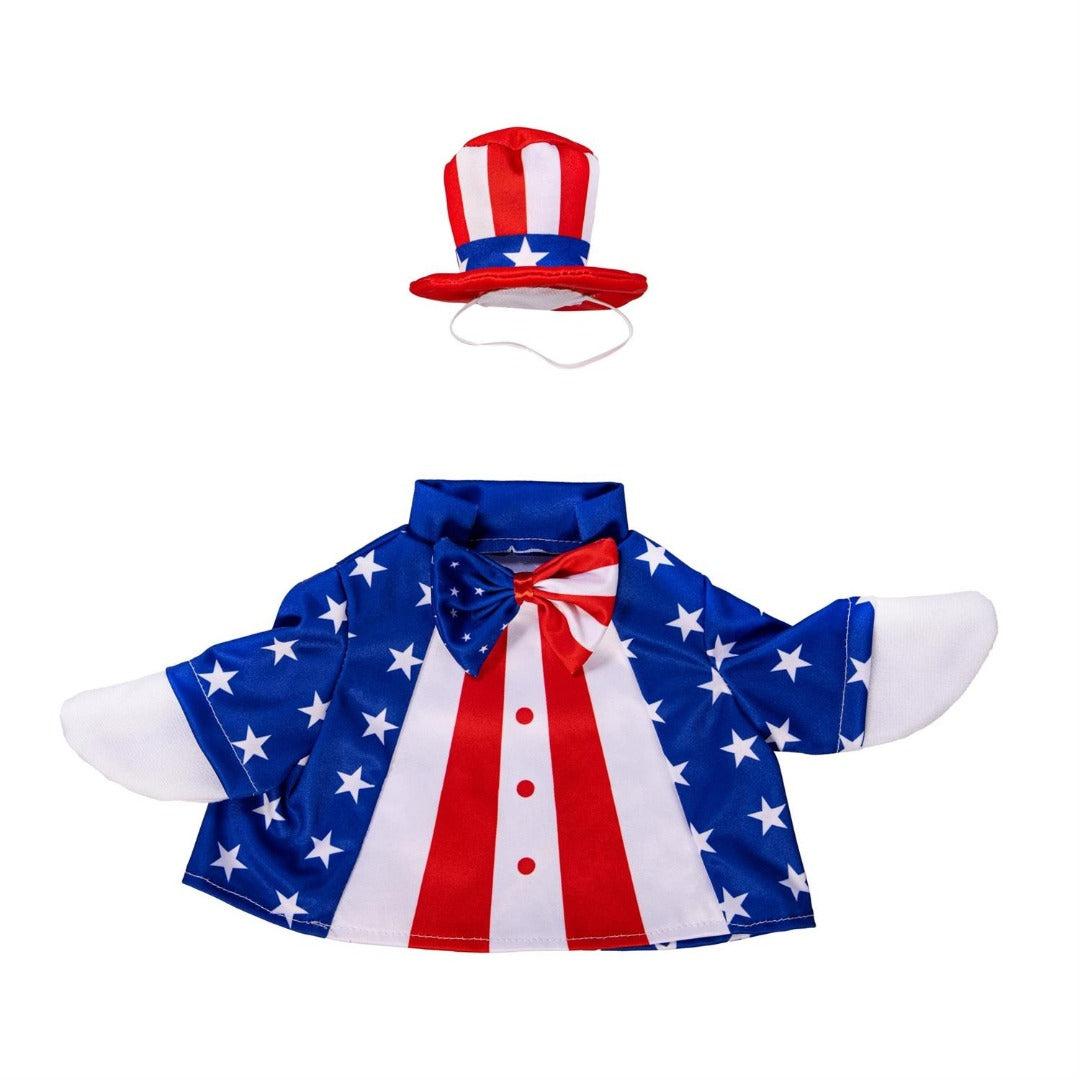 Patriotic Suit Porch Goose Outfit heartlandflags