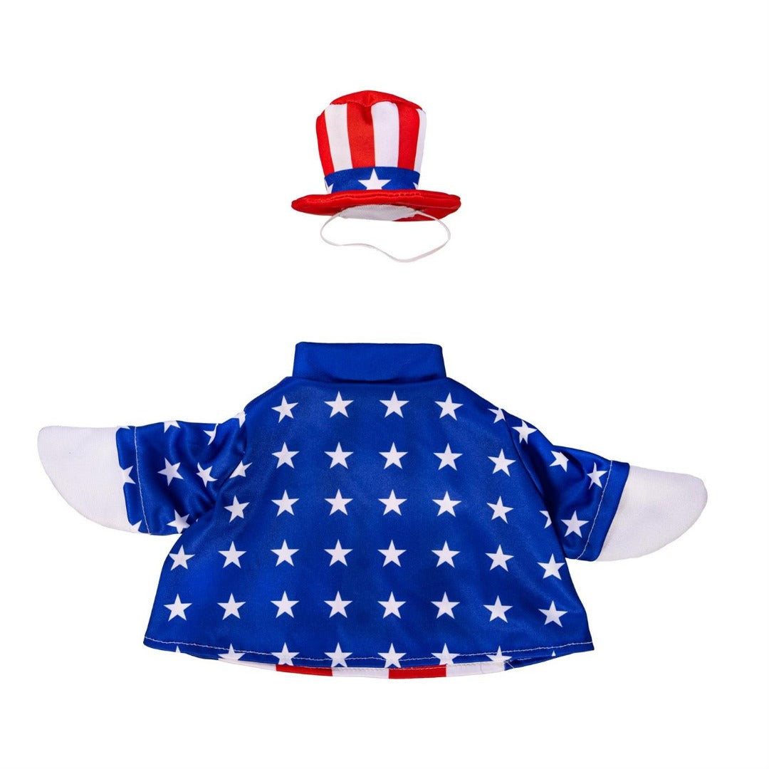 Patriotic Suit Porch Goose Outfit heartlandflags