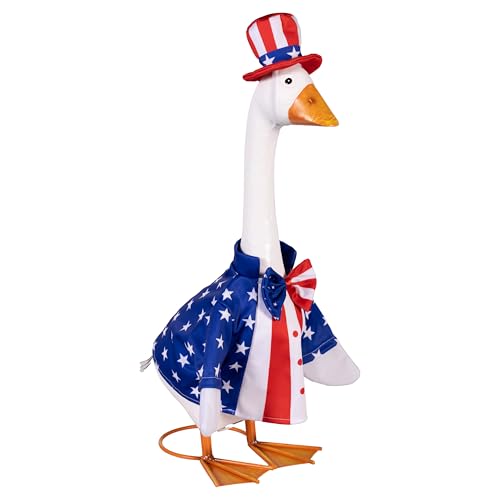 Patriotic Suit Porch Goose Outfit heartlandflags