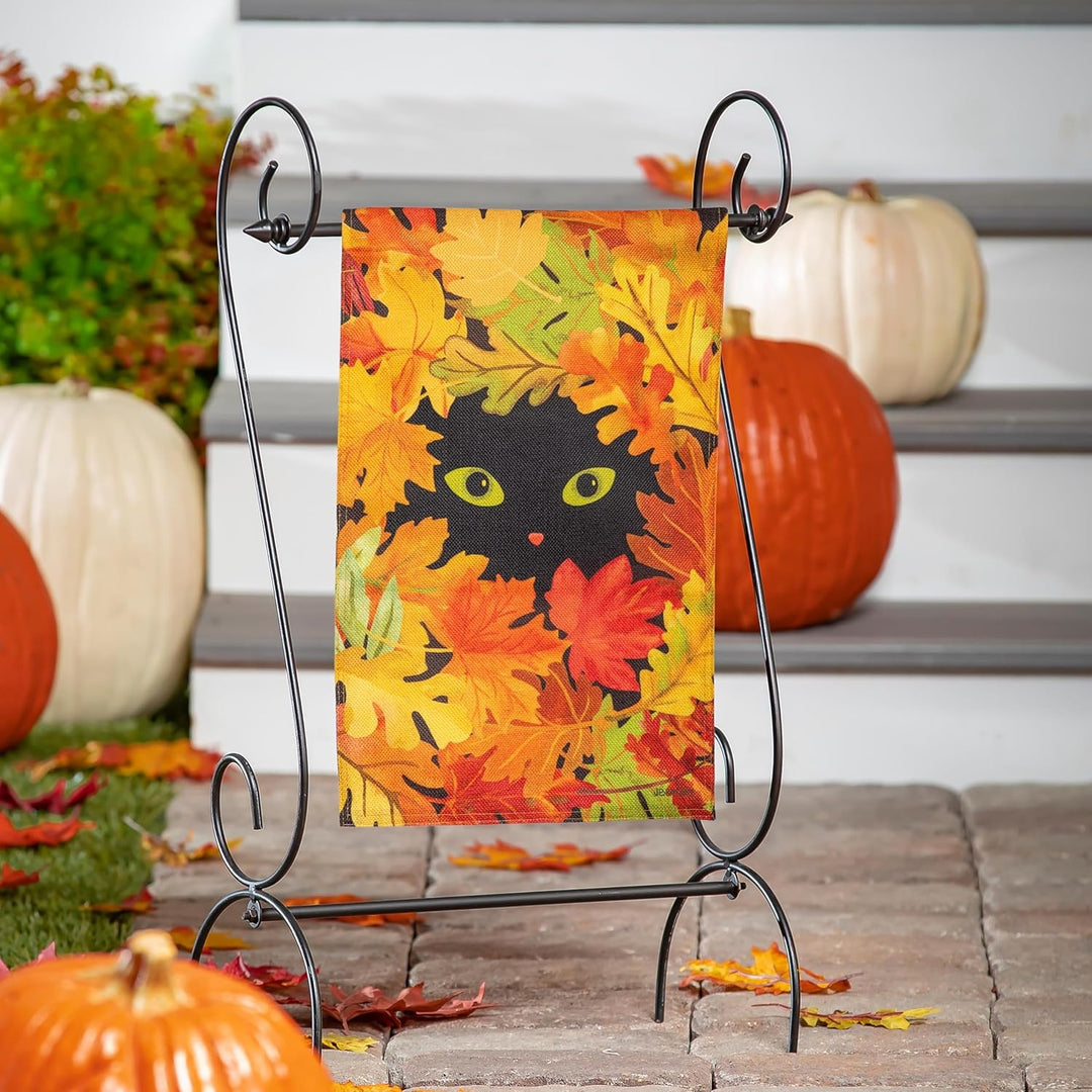 Peekaboo Cat 2 Sided Garden Flag heartlandflags