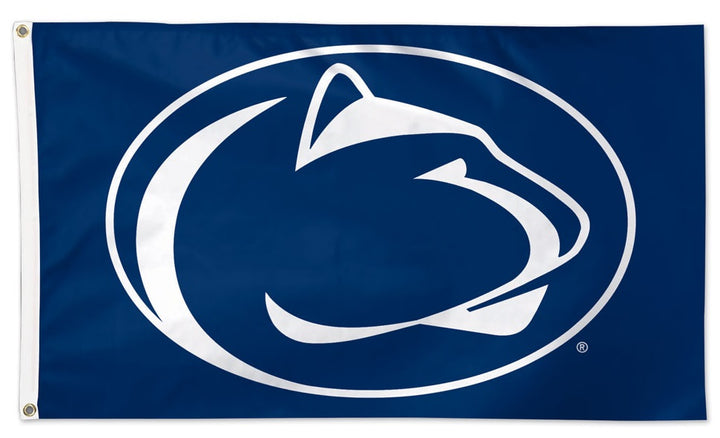 Penn State Flag 3x5 Logo Blue heartlandflags