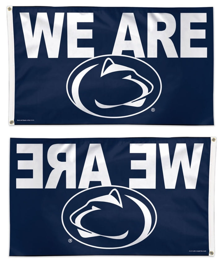 Penn State Flag 3x5 Nittany Lions We Are Slogan heartlandflags