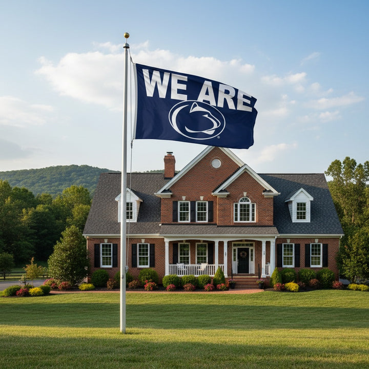 Penn State Flag 3x5 Nittany Lions We Are Slogan heartlandflags