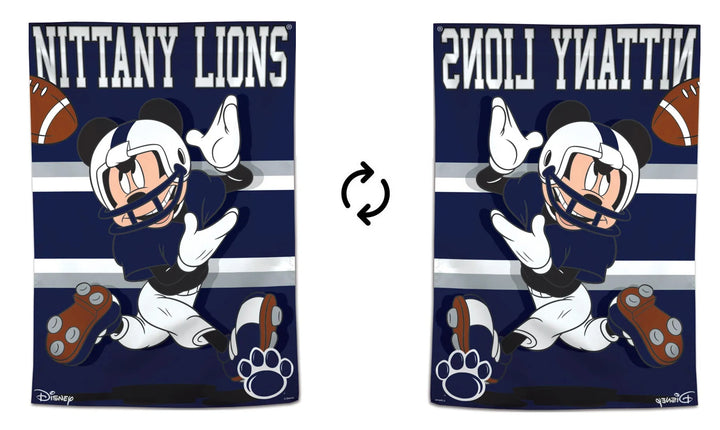 Penn State Nittany Lions Banner Mickey Mouse Football heartlandflags