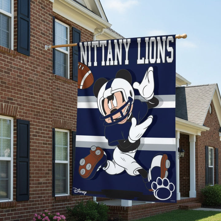 Penn State Nittany Lions Banner Mickey Mouse Football heartlandflags