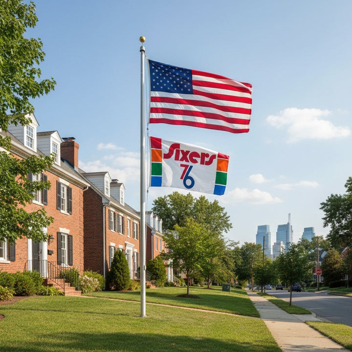 Philadelphia 76ers City 3x5 Flag heartlandflags