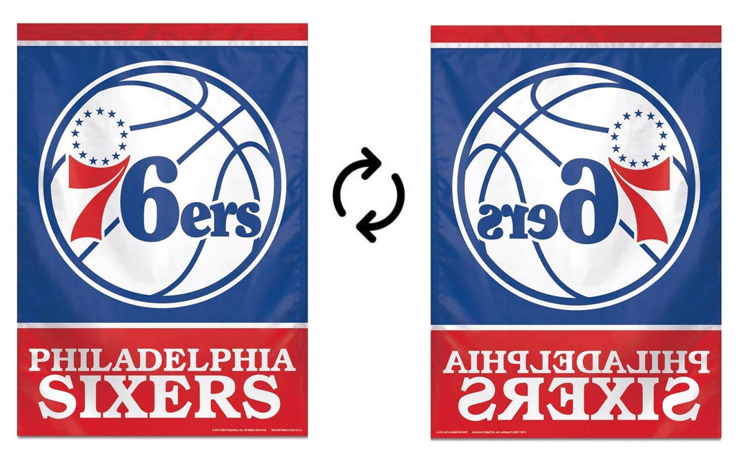 Philadelphia 76ers Flag Vertical House Banner heartlandflags