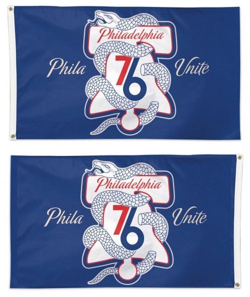 Philadelphia 76ers Unite 2 Sided 3x5 Flag heartlandflags