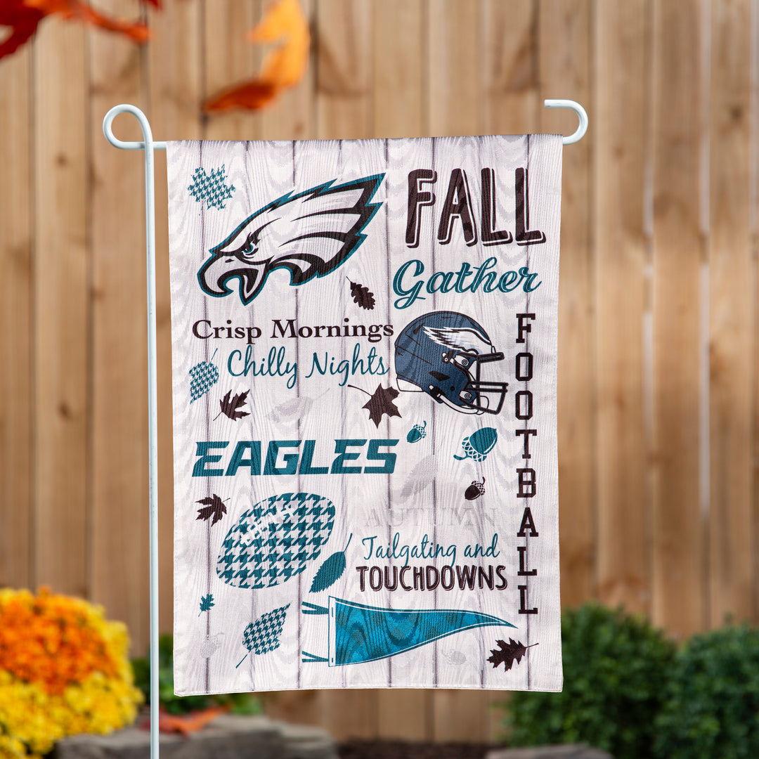 Philadelphia Eagles 2 Sided Seasonal Garden Flag heartlandflags