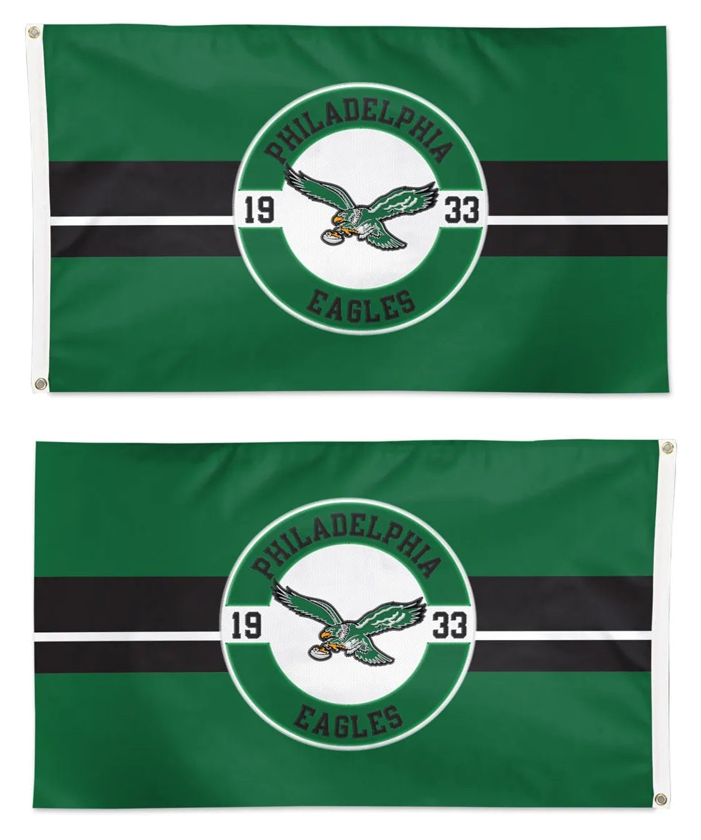 Philadelphia Eagles Embroidered 2 Sided 3x5 Flag heartlandflags