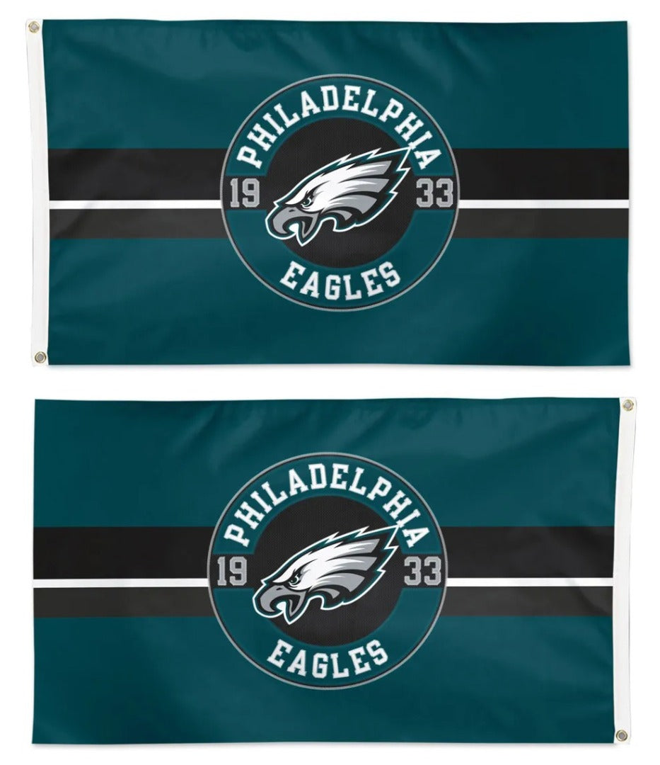 Philadelphia Eagles Embroidered Flag 2 Sided heartlandflags