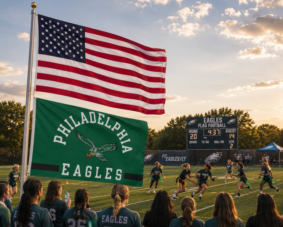 Philadelphia Eagles Flag 3x5 Classic Logo heartlandflags