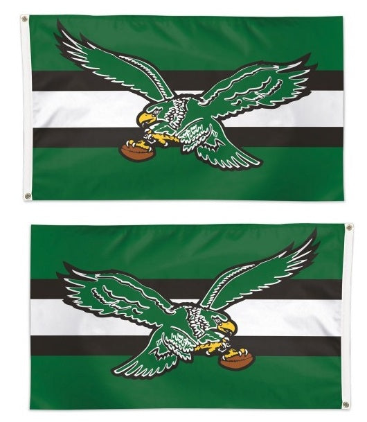 Philadelphia Eagles Flag 3x5 Classic Logo Striped heartlandflags