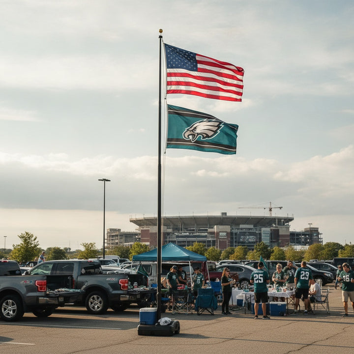 Philadelphia Eagles Flag 3x5 Home Stripe heartlandflags