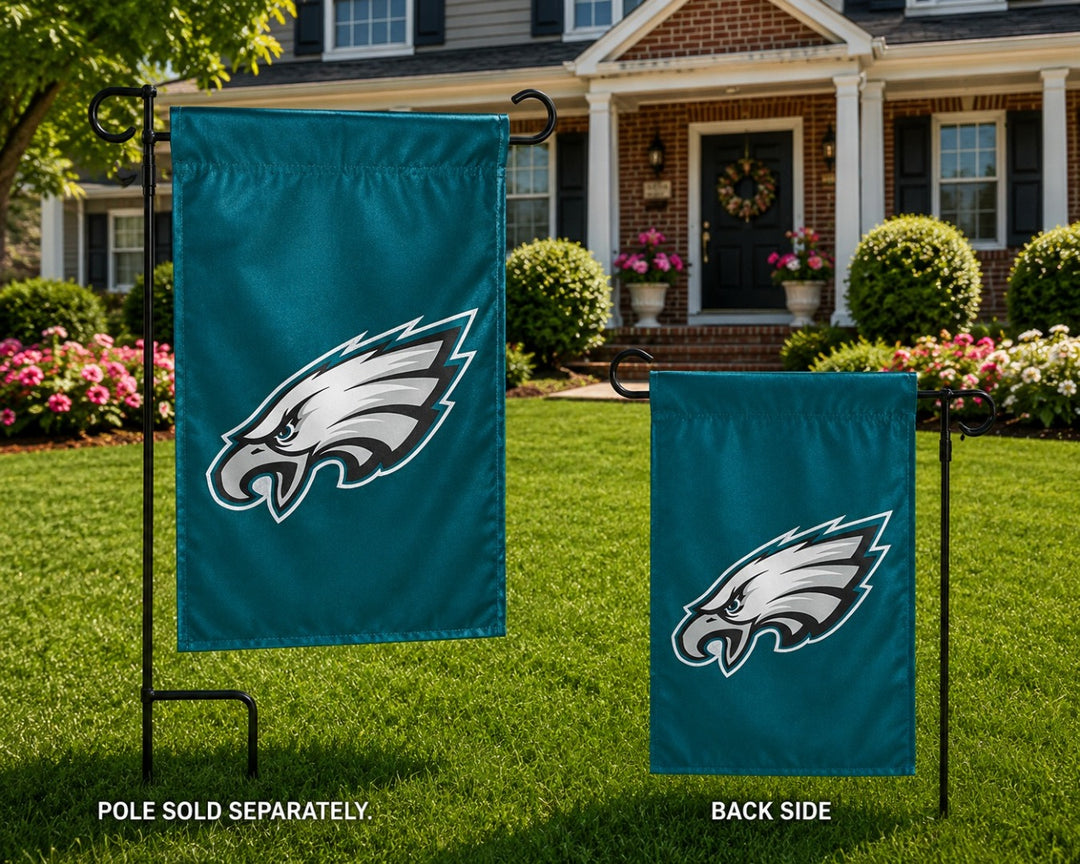 Philadelphia Eagles Garden Flag Applique 2 Sided heartlandflags
