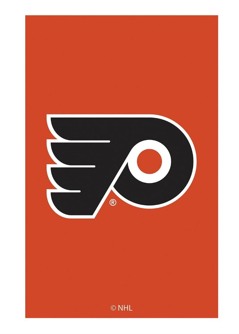 Philadelphia Flyers Garden Flag 2 Sided Applique Logo heartlandflags