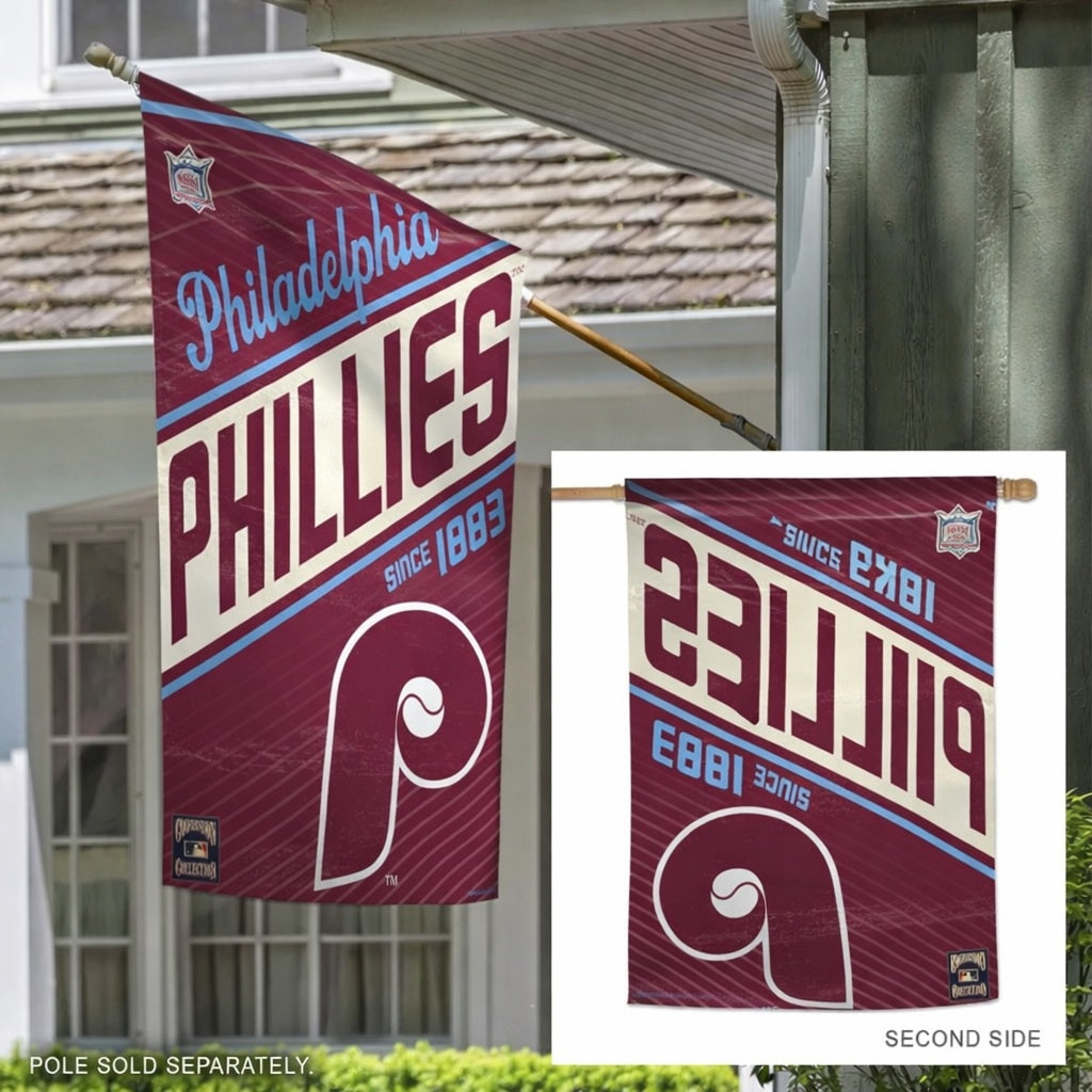 Philadelphia Phillies Cooperstown Throwback Banner heartlandflags