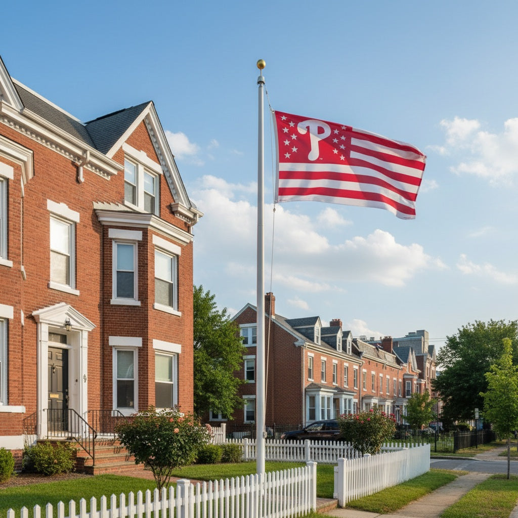 Philadelphia Phillies Flag 3x5 Americana Stars and Stripes heartlandflags