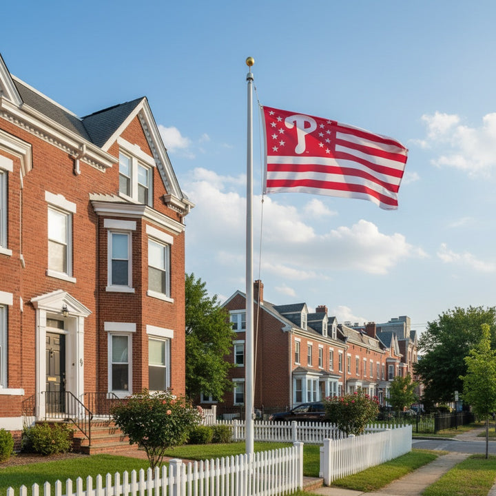 Philadelphia Phillies Flag 3x5 Americana Stars and Stripes heartlandflags