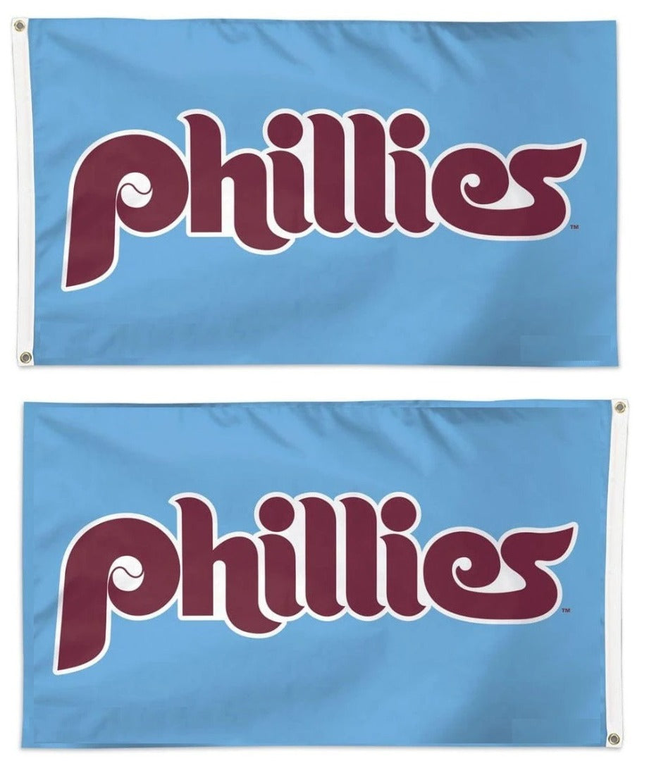 Philadelphia Phillies Flag 3x5 Logo 2 Sided heartlandflags