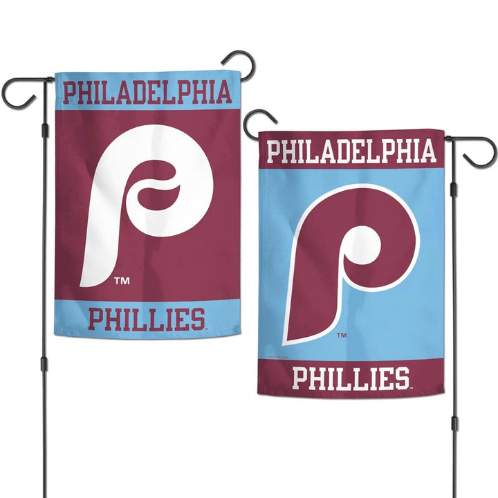 Philadelphia Phillies Garden Flag 2 Sided Stripe heartlandflags