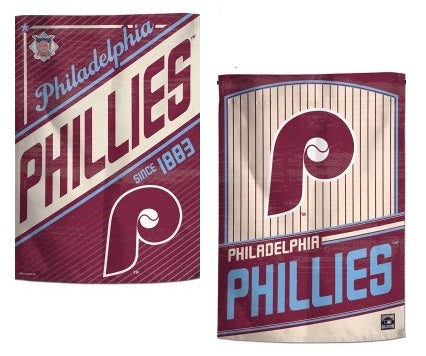 Philadelphia Phillies Garden Flag 2 Sided Vintage heartlandflags