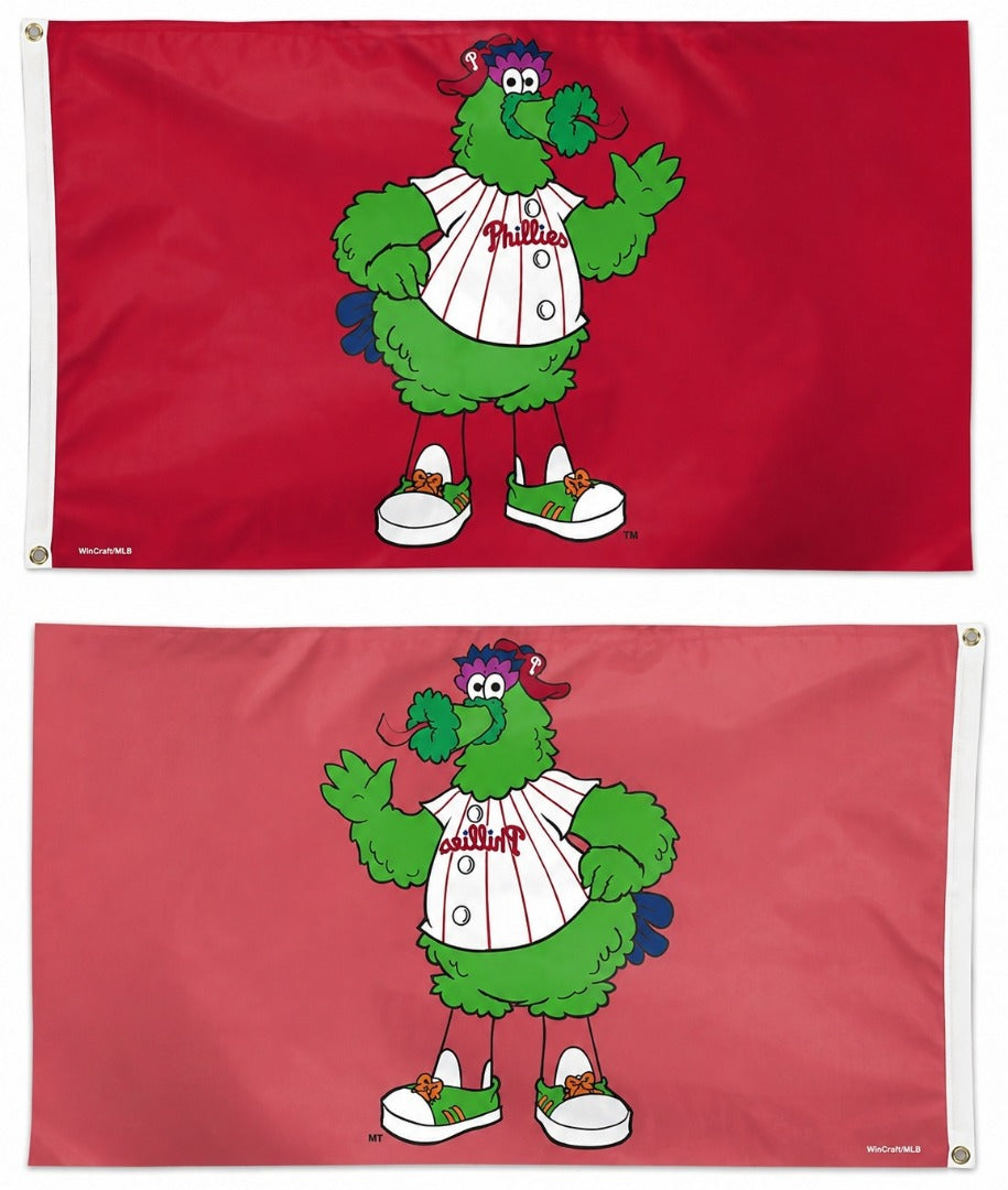 Phillie Phanatic Flag 3x5 Mascot heartlandflags