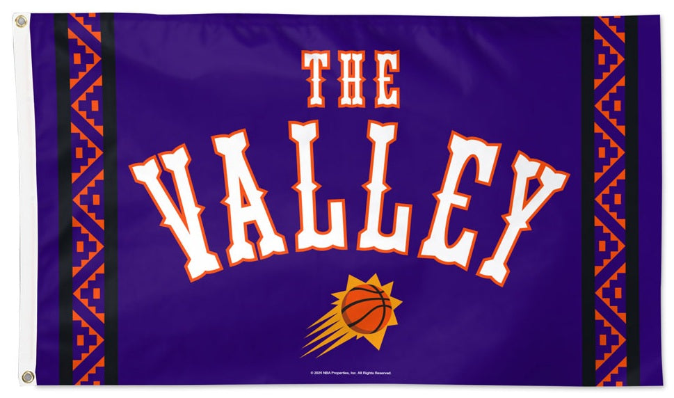 Phoenix Suns City Edition Flag 3x5 heartlandflags