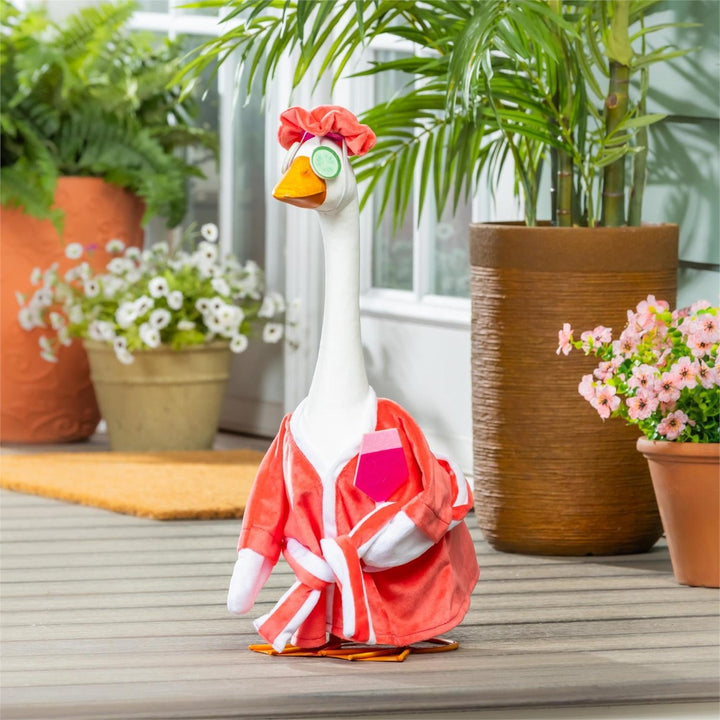 Pink Relaxation Outfit for Giddy the Goose heartlandflags