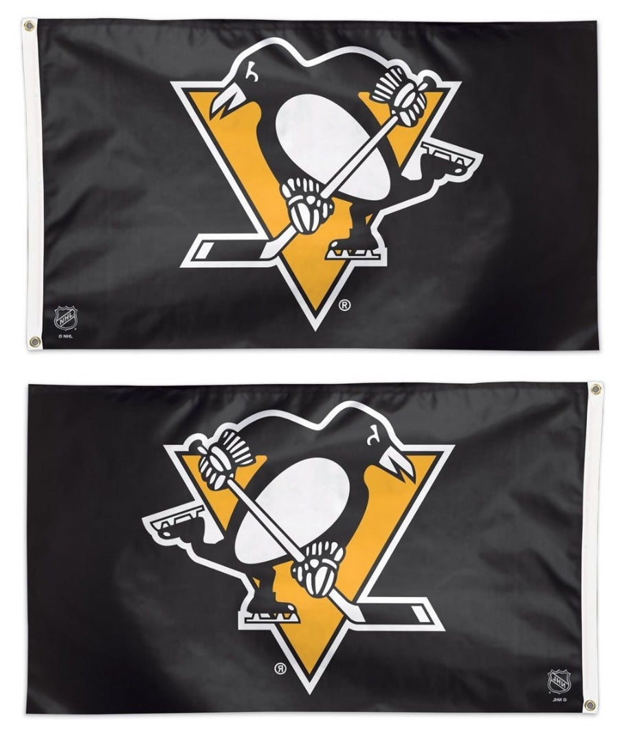 Pittsburgh Penguins Flag 3x5 Logo heartlandflags