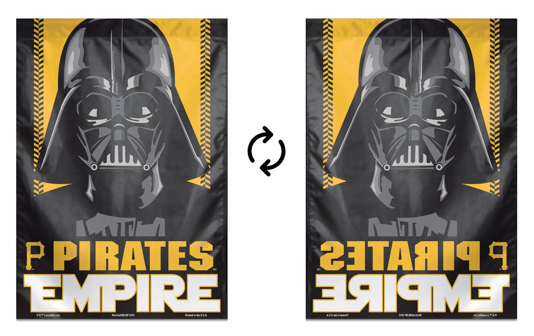 Pittsburgh Pirates Empire Banner Darth Vader heartlandflags