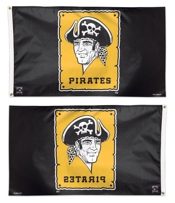 Pittsburgh Pirates Flag 3x5 Cooperstown Logo heartlandflags