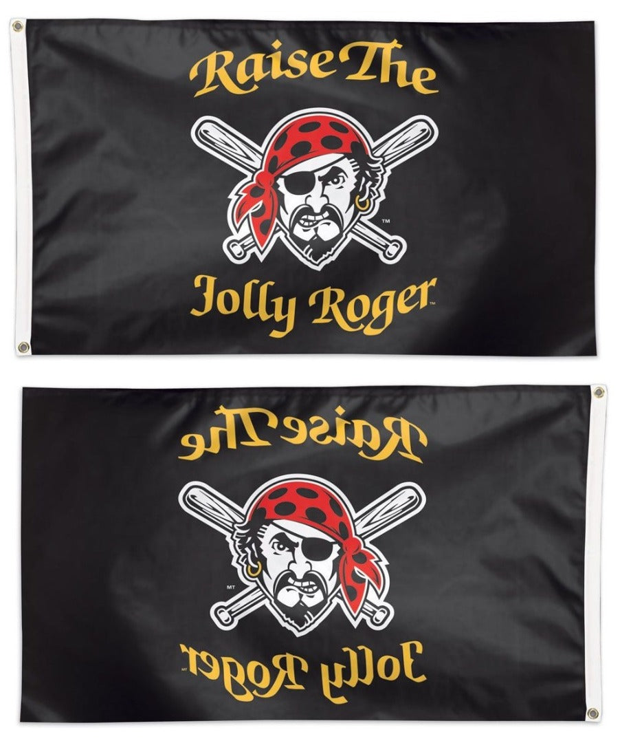 Pittsburgh Pirates Flag 3x5 Raise the Jolly Roger heartlandflags