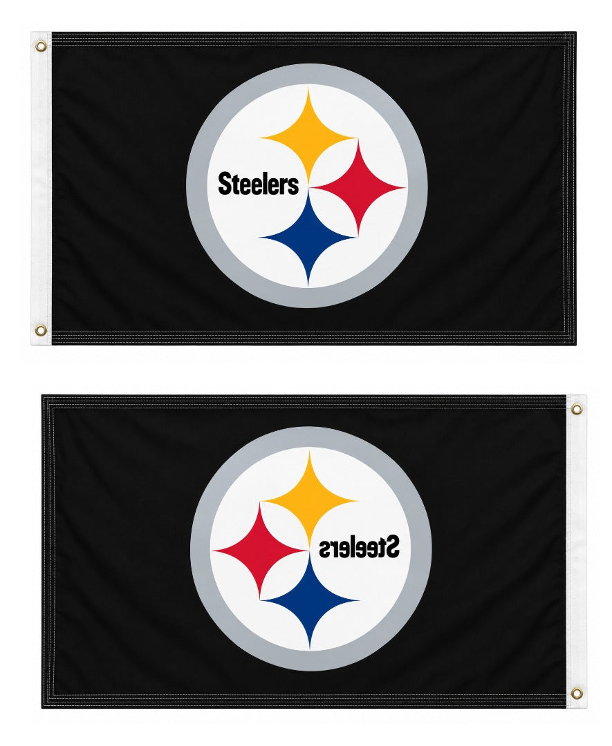 Pittsburgh Steelers Black 3x5 Flag heartlandflags