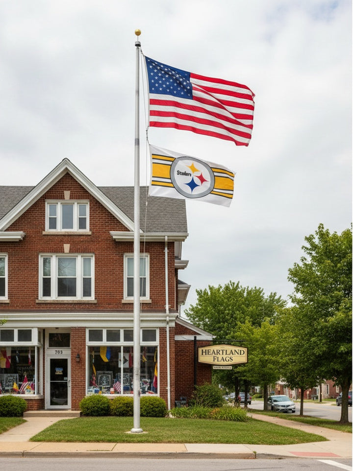 Pittsburgh Steelers Flag 3x5 Away Stripe heartlandflags