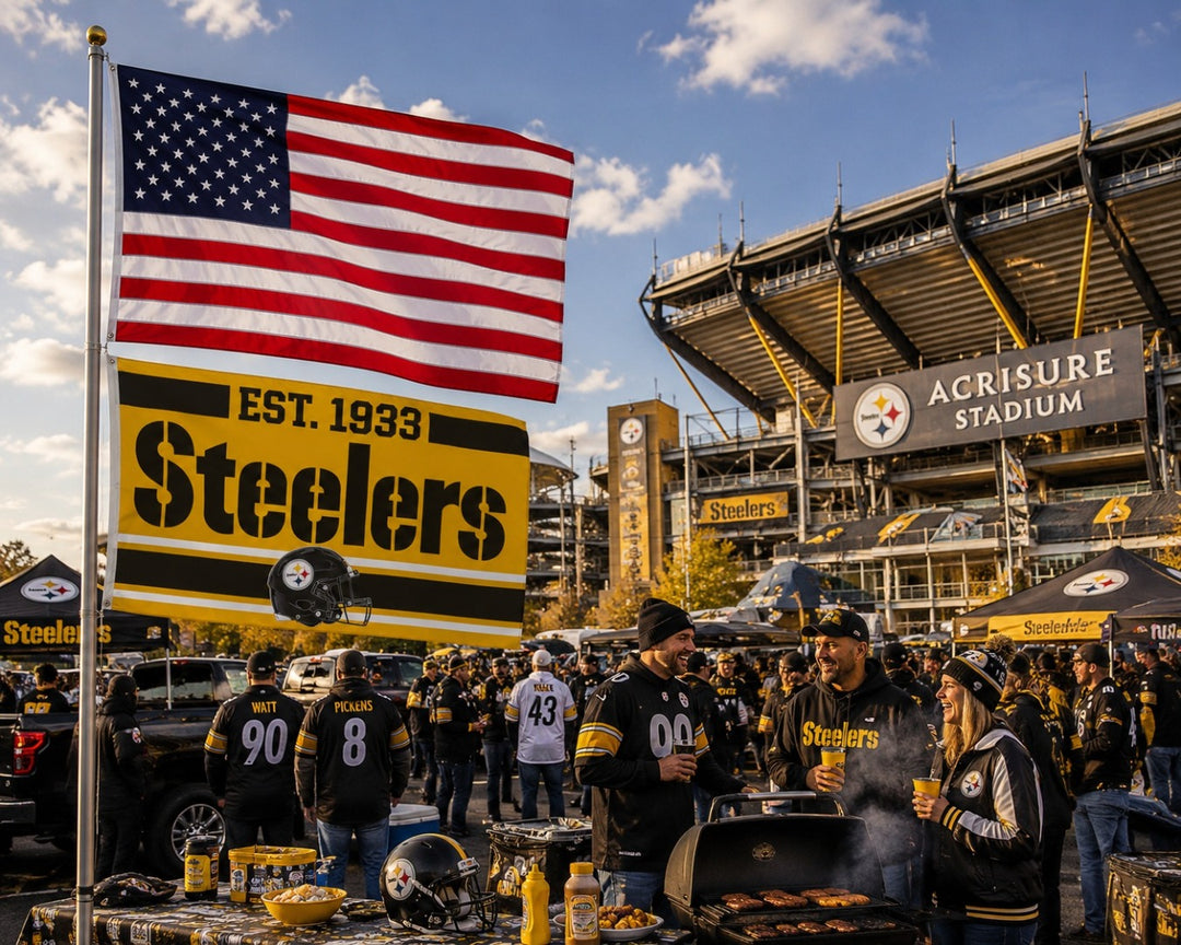 Pittsburgh Steelers Flag 3x5 Est 1933 heartlandflags