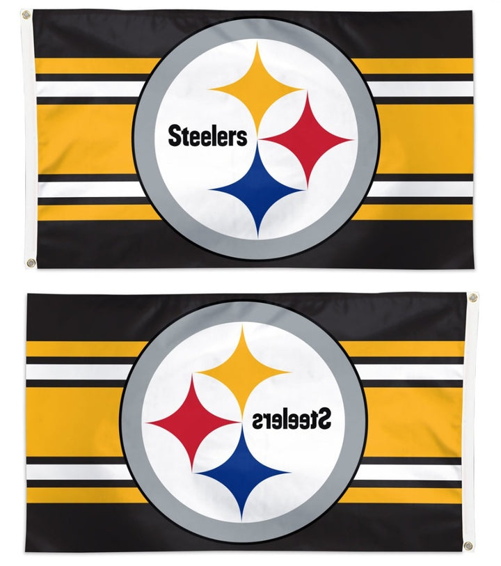Pittsburgh Steelers Flag 3x5 Home Stripe heartlandflags