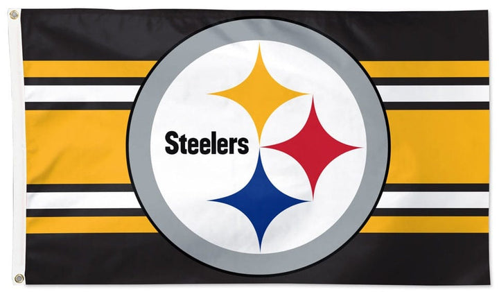 Pittsburgh Steelers Flag 3x5 Home Stripe heartlandflags