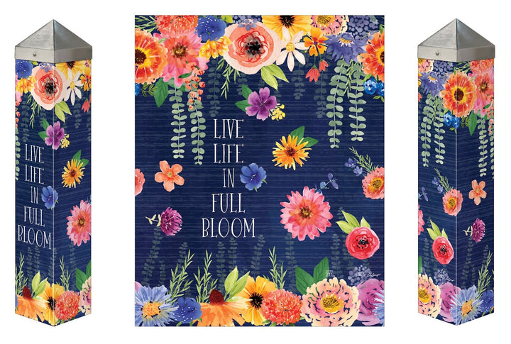 Plant Kindness Art Pole 20 Inches Tall heartlandflags