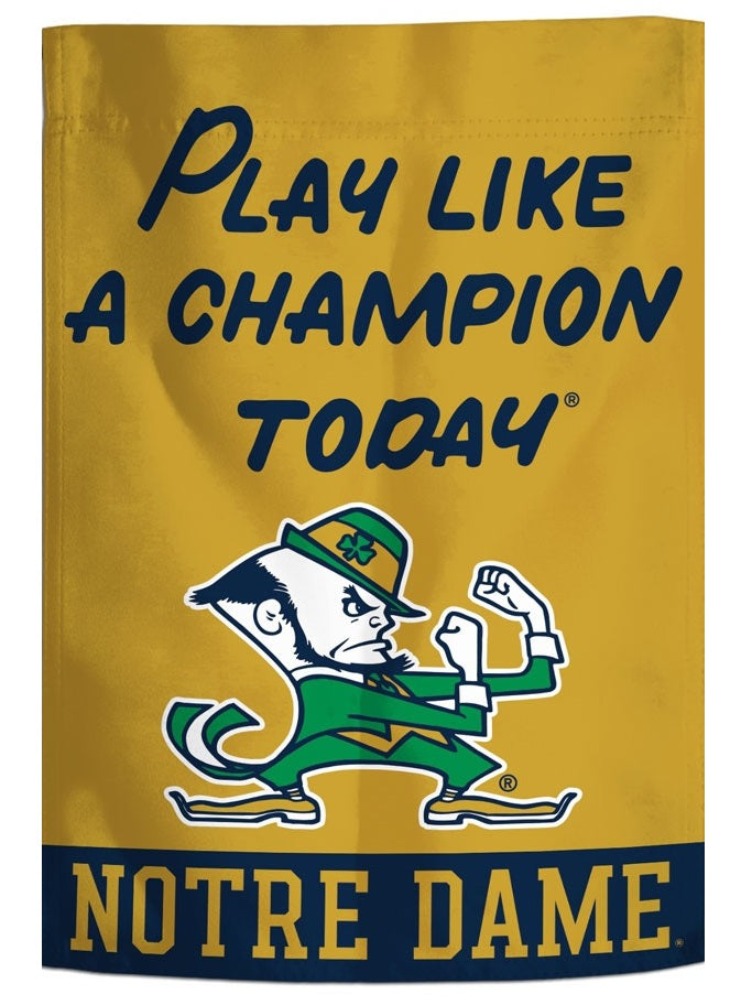Play Like A Champion Today 2 Sided Garden Flag heartlandflags