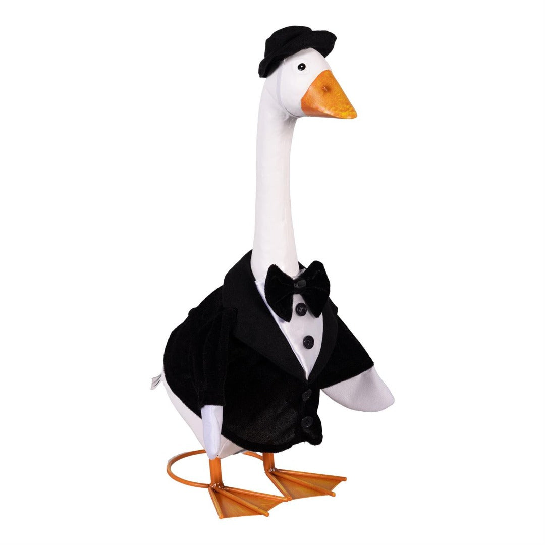Porch Goose Outfit - Groom Tuxedo heartlandflags