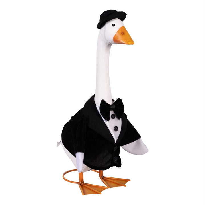 Porch Goose Outfit - Groom Tuxedo heartlandflags