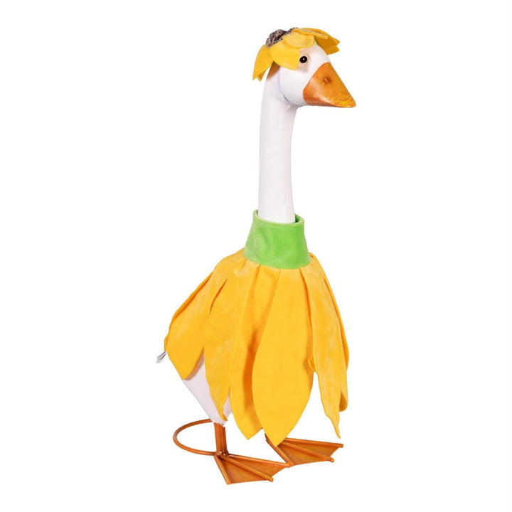 Porch Goose Outfit Sunflower Radiance heartlandflags